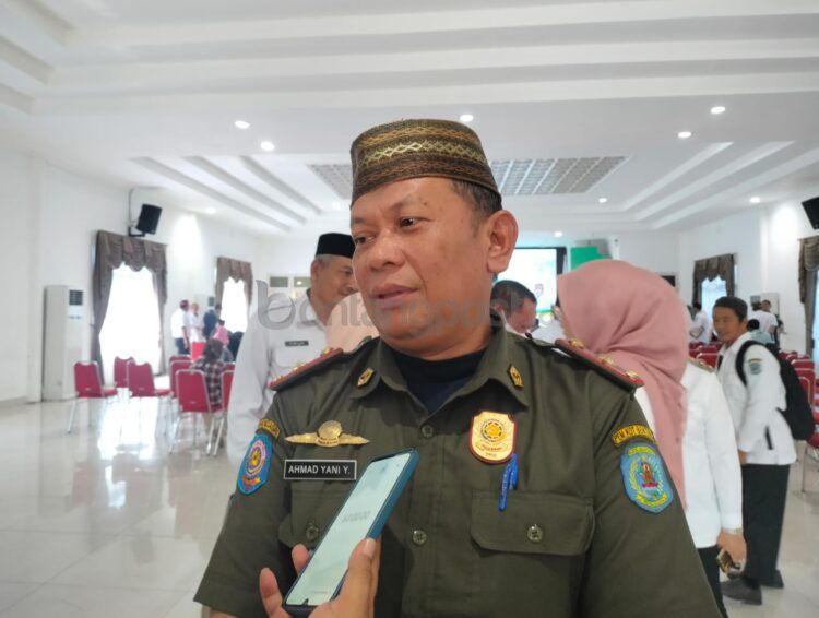 Kepala Satuan Polisi Pamong Praja (Satpol PP) Kota Bontang Ahmad Yani (Jelita/bontangpost.id)