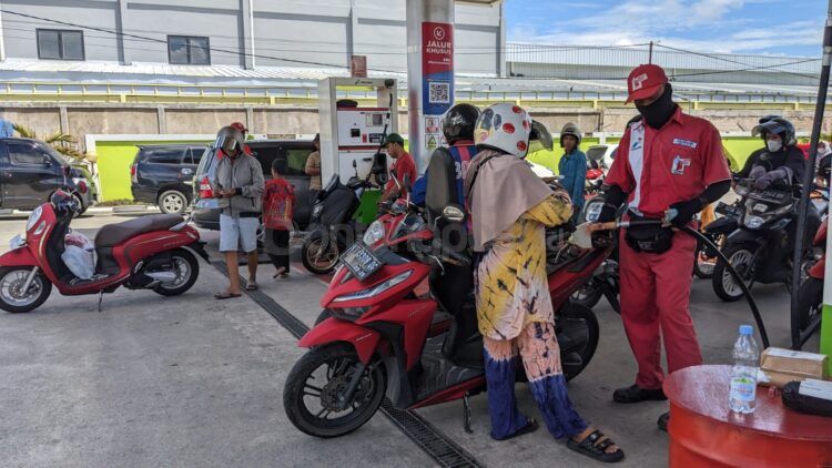 Ketersediaan BBM dipastikan aman jelang Lebaran (Nasrullah/bontangpost.id)