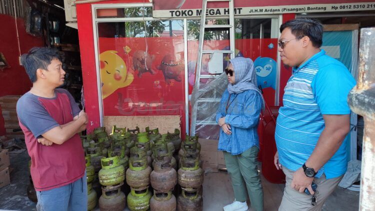 Monitoring gas melon ke agen dan pangkalan
