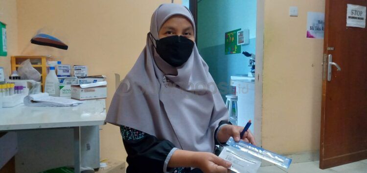 Kepala Instalasi Laboratorium RSUD Taman Husada Bontang, dr Eva Hartati, Sp.,PK.