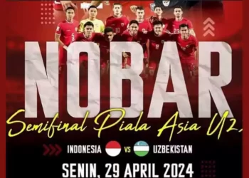 Lokasi Nobar Timnas Indonesia vs Uzbekistan di Bontang dan Daerah Kaltim Lainnya