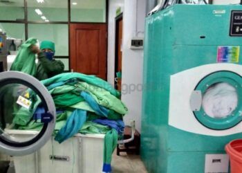 Sterilisasi Pakaian Medis dan Linen Pasien, RSUD Bontang Pakai Mesin Teknologi Modern
