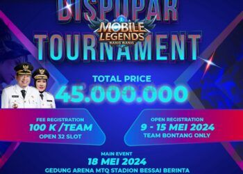 Pendaftaran Turnamen Mobile Legends Dibuka, Total Hadiah Puluhan Juta Rupiah