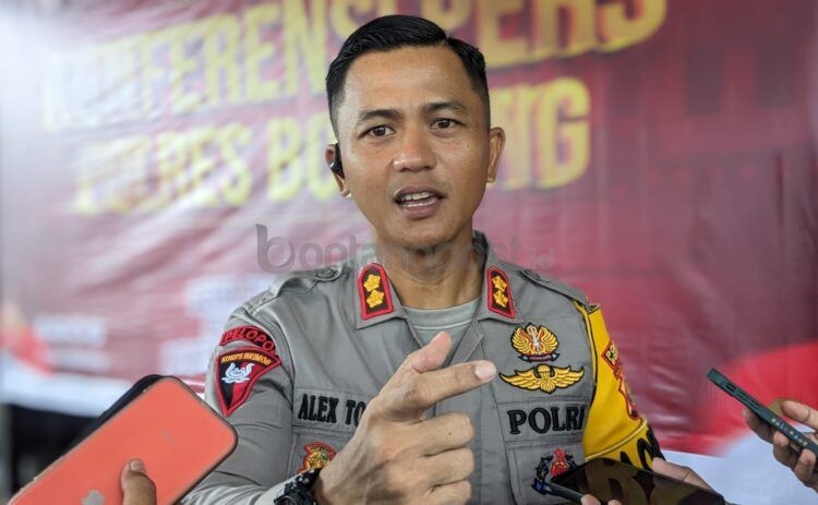 Kapolres Bontang AKBP Alex Frestian Lumban Tobing (Nasrullah /bontangpost.id)