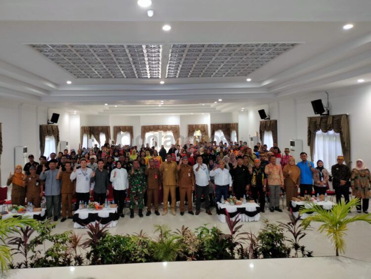 Ormas di Bontang hadiri sosialisasi UU 17/2023 tentang Ormas (Jelita/bontangpost.id)