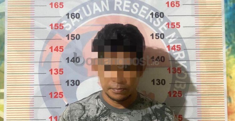 Pengedar sabu ditahan di Mapolres Bontang