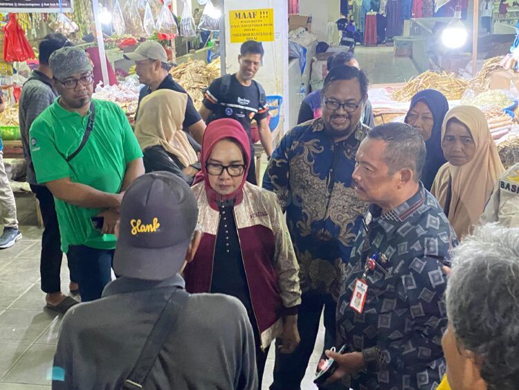 Wawali Najirah pimpin monitoring di Pasar Taman Rawa Indah