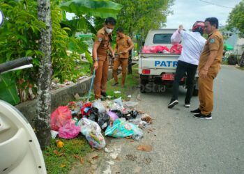 Pasca Dipasang CCTv di Jalan Pattimura, Tumpukan Sampah Berpindah ke Titik Lain