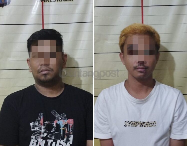 Tersangka penyalahgunaan narkotika ditahan di Mapolsek Bontang Utara