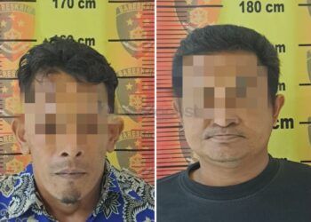 Ketahuan Bawa Sabu, Warga Berebas Tengah Ditangkap di Jalan Poros Bontang