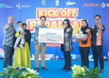 Tingkatkan Komitmen Atasi Stunting, Pupuk Kaltim Mulai Program Pedalgas di Guntung
