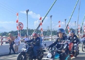 Jokowi Jajal Tol IKN Pakai Motor, Pesan Kiri Kanan Jalan Tol Harus Hijau