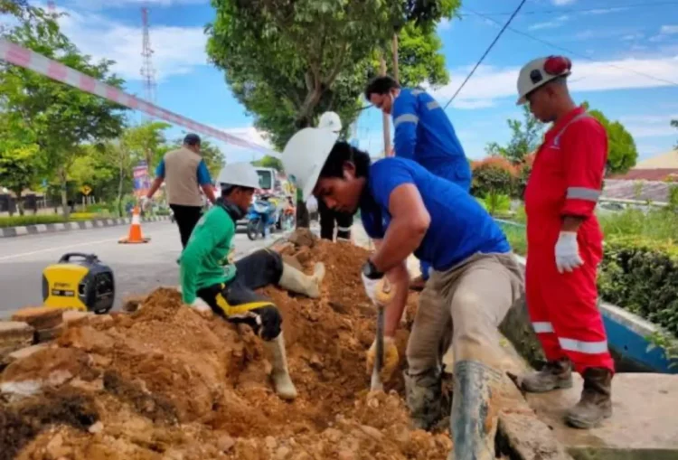 11.214 sambungan rumah diajukan untuk pembangunan jargas. FOTO: (ADIEL KUNDHARA/KP)