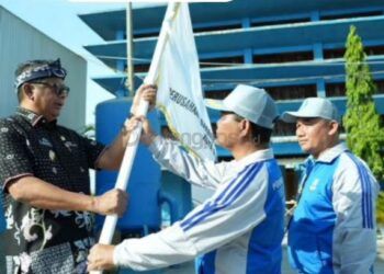 Wali Kota Bontang Lepas Kontingen Bontang ke Ajang Porda Perpamsi di PPU