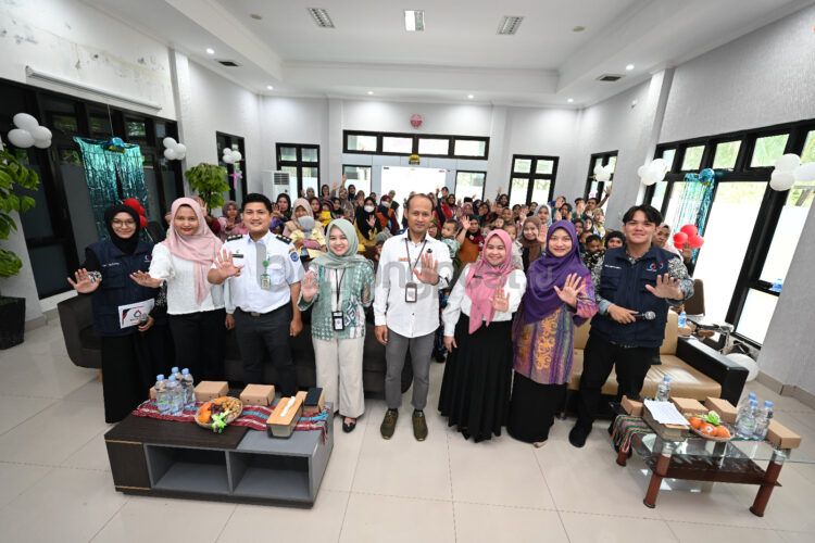 Program Akar Ranting sebagai upaya mengatasi stunting di Bontang digelar Badak LNG di Kelurahan Bontang Lestari (ist)