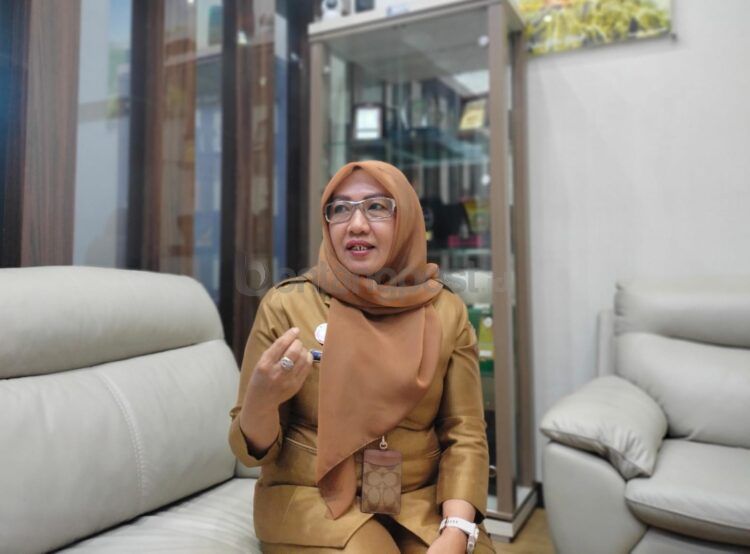Kepala Dinas Pemuda, Olahraga, Pariwisata, dan Ekonomi Kreatif (Dispoparekraf) Kota Bontang Rafidah (Jelita/bontangpost.id)
