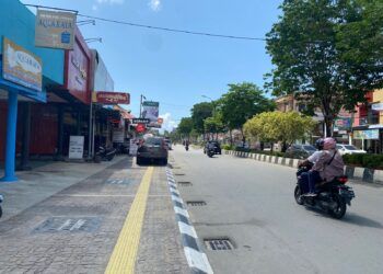 Dilarang Parkir di Trotoar Bontang, Pengendara Terancam Kena Tilang