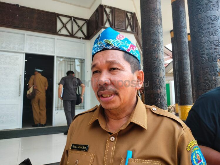 Kepala Dinas Perumahan Kawasan Permukiman dan Pertanahan (DPKPP) Kota Bontang Usman (Jelita/bontangpost.id)