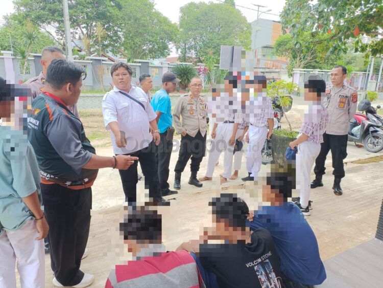 Polisi bantah adanya penyerangan di SMPN 8 Bontang