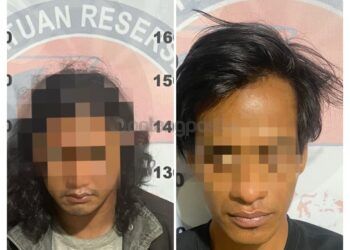 Dua Pengedar Sabu Ditangkap di jalan Poros Bontang