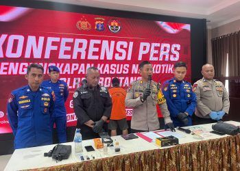 Dua Pria Paruh Baya di Muara Badak Ditangkap gegara Edarkan Sabu