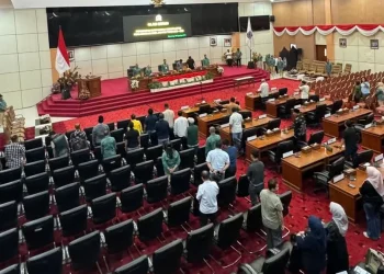 Hari Pelantikan, Kantor DPRD Bontang Dijaga 190 Personel Keamanan