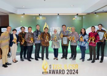 Konsisten Dukung Pilar SDGs, Pupuk Kaltim Raih 4 Penghargaan TJSL & CSR Award 2024