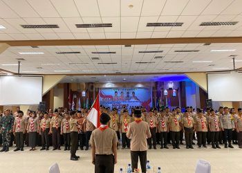 Bontang Jadi Tuan Rumah Upacara Peringatan HUT Ke-63 Pramuka