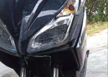 Pengendara Terperosok di Trotoar Bontang Kuala saat Banjir Rob, Lurah Sebut Bakal Cek Lokasi