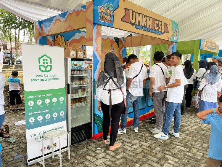 Stan Bank Sampah Persada Berinta di Family Gathering 2024 (Ist)