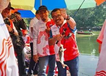 Meriahkan HUT Ke-79 RI , Pupuk Kaltim Gelar Mancing Mania dan Pesta Rakyat bagi Warga Bontang