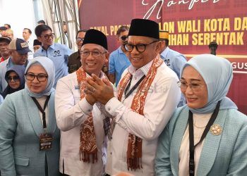 Basri Rase-Chusnul Dhihin Daftar ke KPU Bontang, Dapat Dukungan PPP dan Partai Buruh