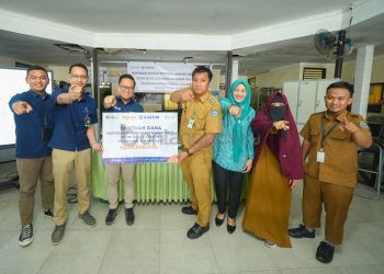 Pupuk Kaltim Salurkan Bantuan PMT Pemulihan bagi Baduta Berisiko Stunting di Bontang Selatan