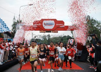 Tempuh Jarak 7,9 KM, Dua Ribu Pelari Meriahkan Pupuk Kaltim Merdeka Run 2024