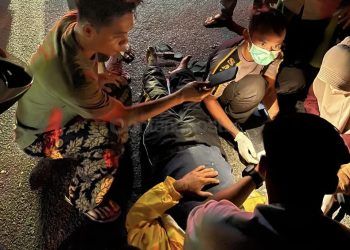 Hindari Kucing, Ojol Kecelakaan di Tanjung Limau hingga Patah Tulang