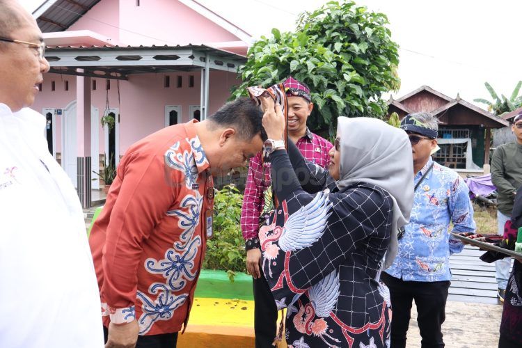 Tim penilai dari Disparprov Kaltim pun melakukan visitasi ke Loktuan