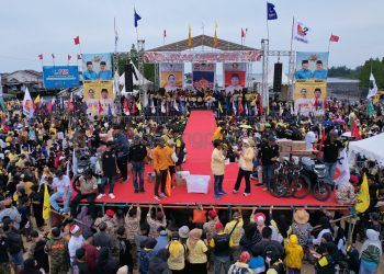 Neni-Agus Serukan Pilkada Damai dan Ceria