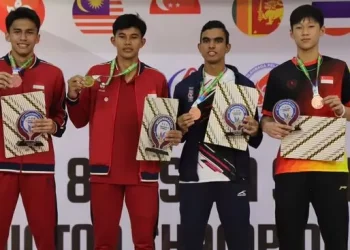 Pebulu Tangkis Asal Bontang Raih Dua Medali di Kejuaraan Junior Internasional