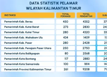 Sudah 34.562 Pelamar CPNS di Kaltim
