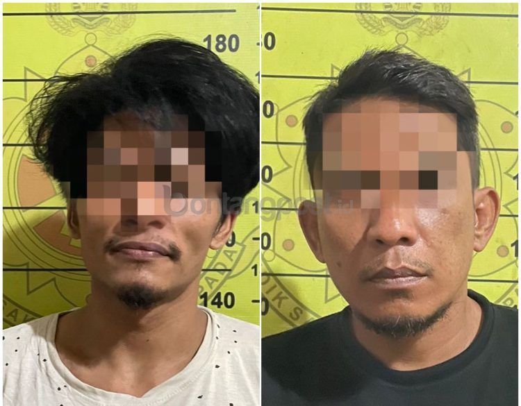 Dua pengedar sabu ditahan di Mapolres Bontang