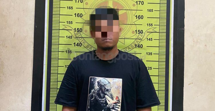 Tersangka kasus narkoba ditahan di Mapolres Bontang
