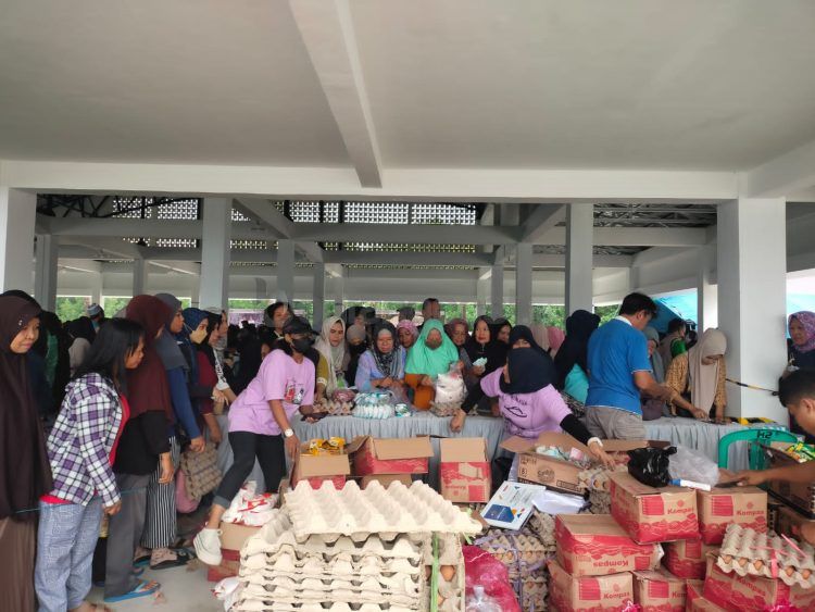 Gerakan pangan murah akan kembali digelar pekan ini (Jelita/bontangpost.id)