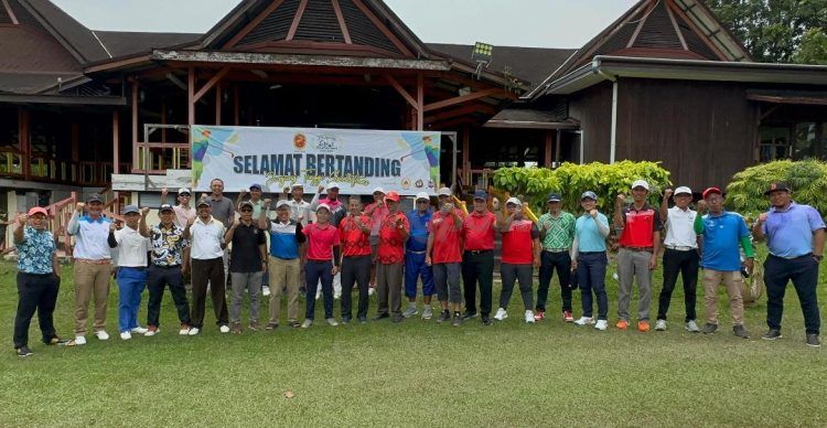 Peserta Turnament Golf PGI Series-1, bersaing mendapat gelar juara (Ist)