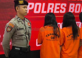 Dua Wanita Pengedar Sabu di Berbas Pantai Ditangkap Polisi