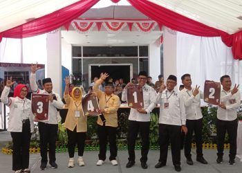 Berikut Nomor Urut Paslon Pilkada Bontang