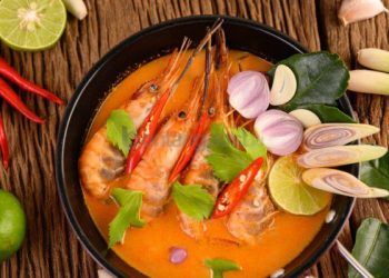 Gurihnya Udang Kuah Santan Pedas , Cek Resepnya di Sini