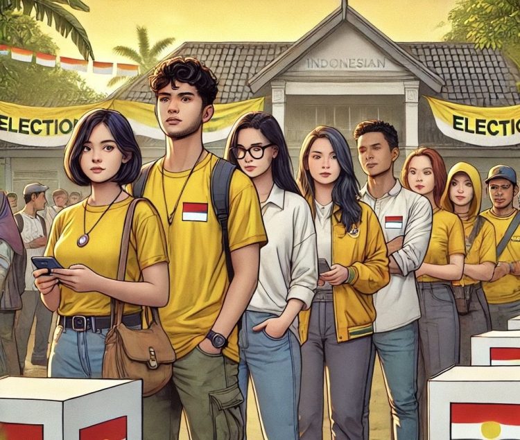Ilustrasi pemilih muda. (Dok Bontang Post)