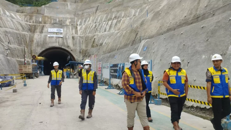 Proyek pembangunan Terowongan Samarinda menjadi salah satu dari beberapa proyek yang dipantau KPK. (FOTO: DOK/KP)