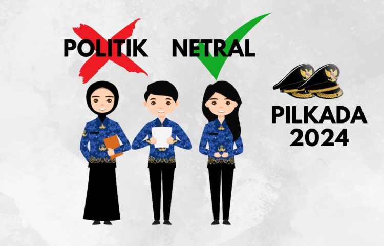 Ilustrasi Netralitas ASN oleh RRI/Mujtahidin