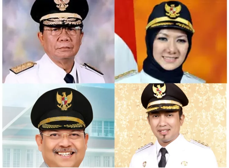 Suwarna AF (atas kiri), Rita Widyasari (atas kanan), ismunandar (bawah kiri) dan Abdul Gafur Mas'ud. (FOTO: IST)